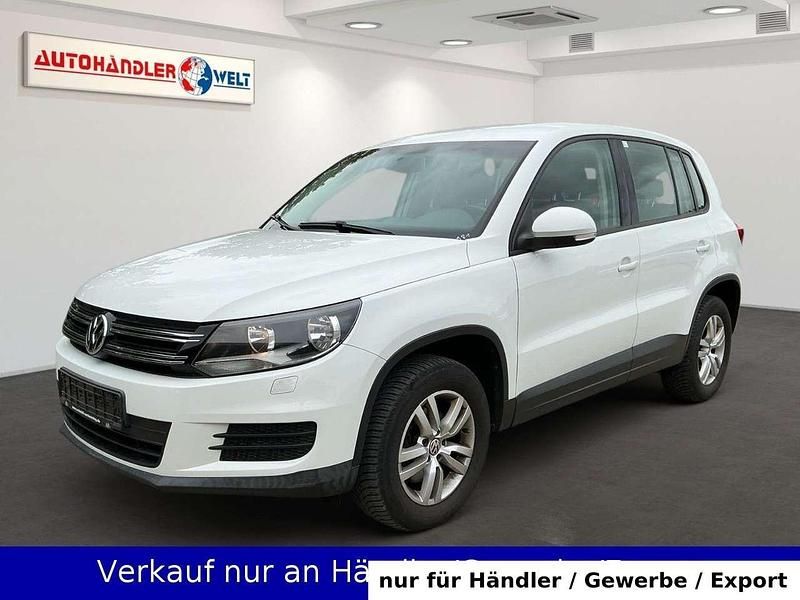 Weiß Gebraucht 2014 VW Tiguan Trendline SUV | 9.899 € (Superpreis) - Bild 1/3