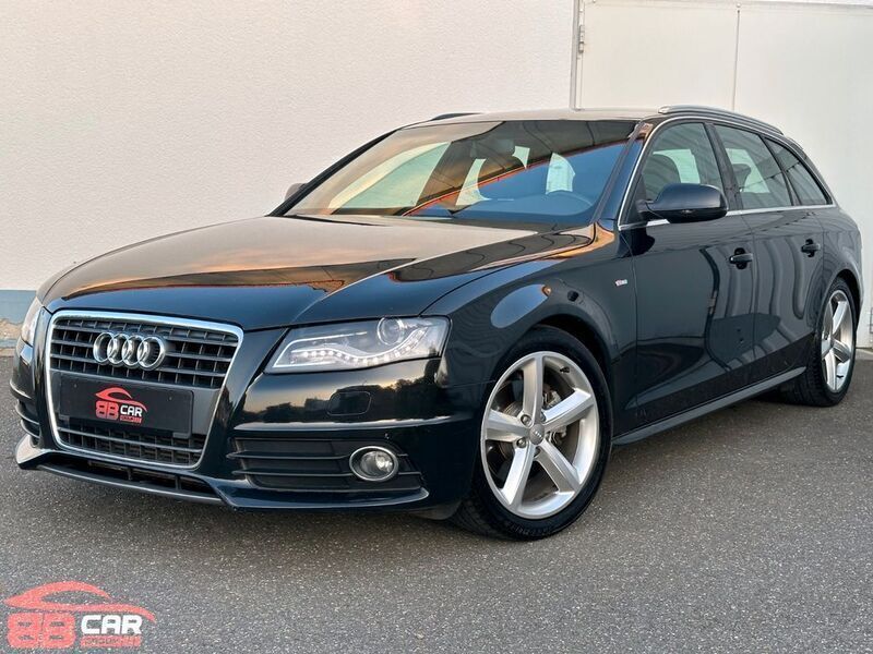 Schwarz Gebraucht 2009 Audi A4 S-Line Kombi | 9.990 € (Teuer) - Bild 1/4