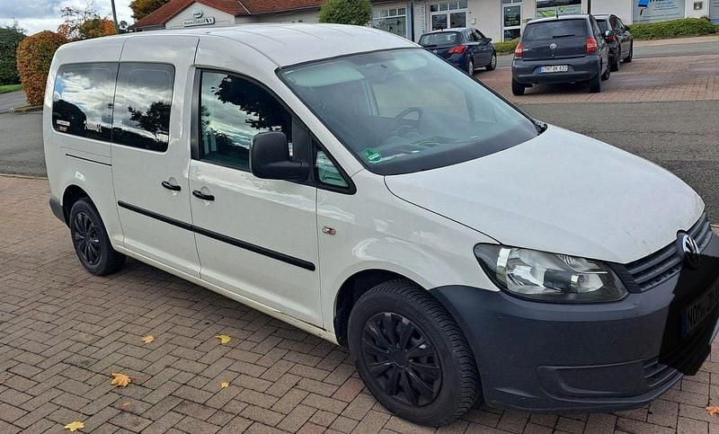 Gebraucht VW Caddy Maxi 102 PS (75 kW) 2011 Weiß Van / Kleinbus