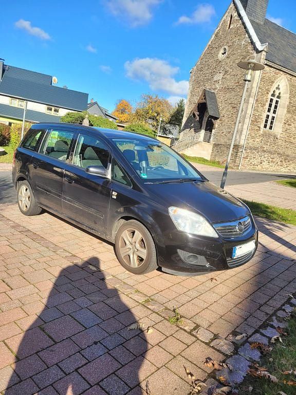 Schwarz Gebraucht 2008 Opel Zafira Edition Van / Kleinbus | 1.000 € (Superpreis) - Bild 1/4