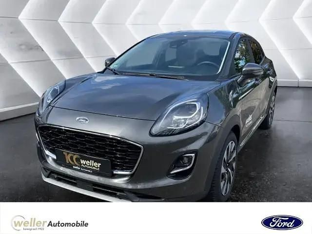 Magneticgrau (metallic) Gebraucht 2023 Ford Puma Titanium SUV | 19.710 € (Guter Preis) - Bild 1/4