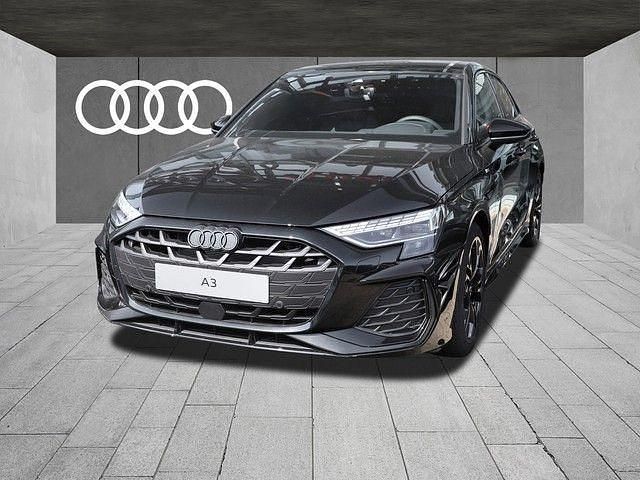 Mythosschwarz metallic Neu 2025 Audi A3 Sportback S-Line Limousine | 42.290 € (Fairer Preis) - Bild 1/4