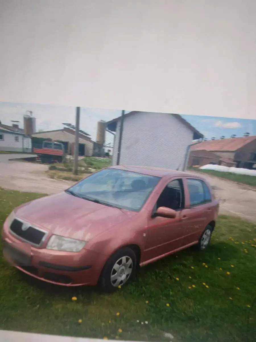 Gebraucht Skoda Fabia 75 PS (55 kW) 2006 Rot Kleinwagen