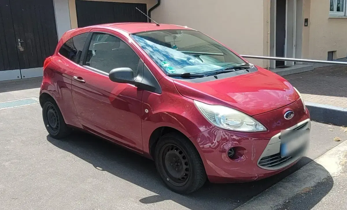 Gebraucht Ford Ka 69 PS (50 kW) 2009 Rot Kleinwagen