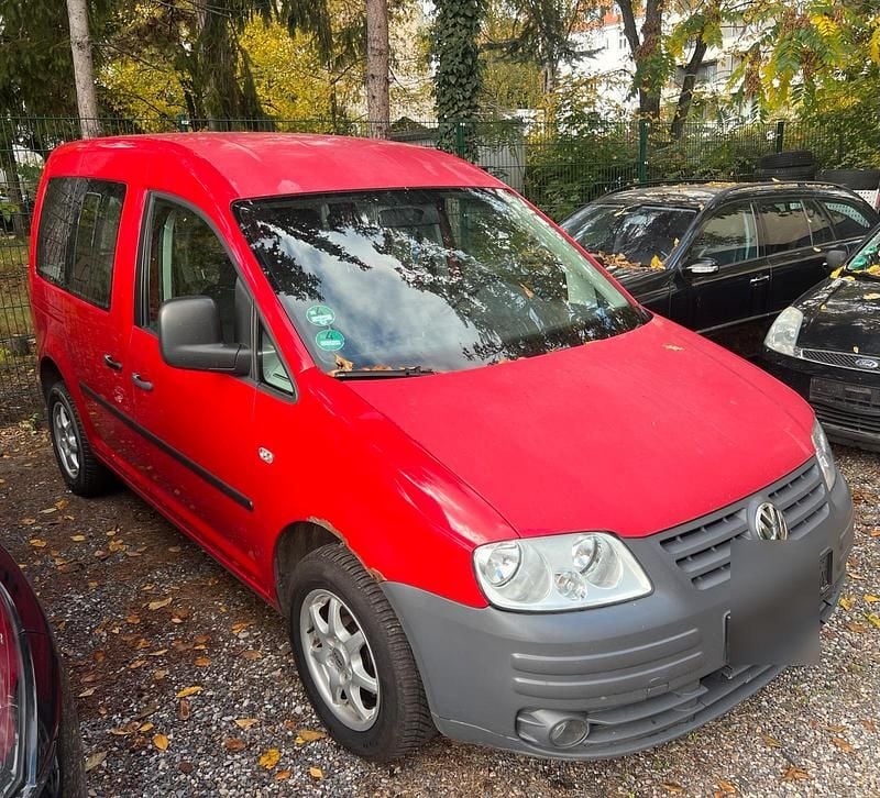 Rot Gebraucht 2006 VW Caddy Van / Kleinbus | 2.500 € (Superpreis) - Bild 1/4