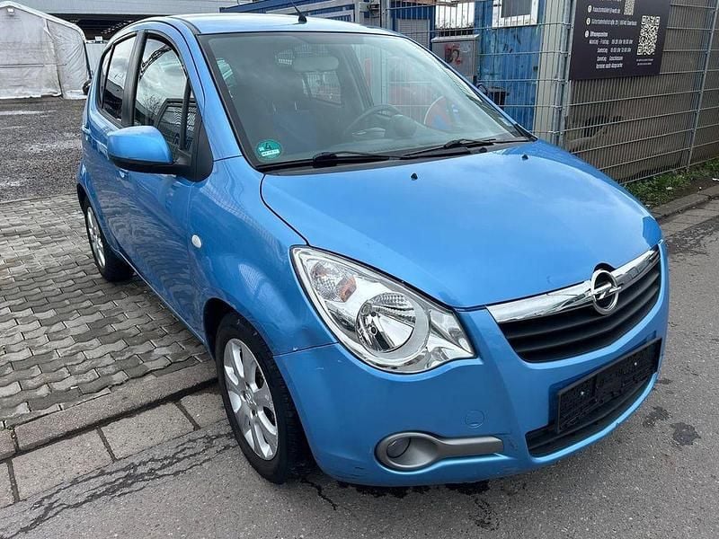 Gebraucht Opel Agila Edition 65 PS (47 kW) 2008 Blau Kleinwagen