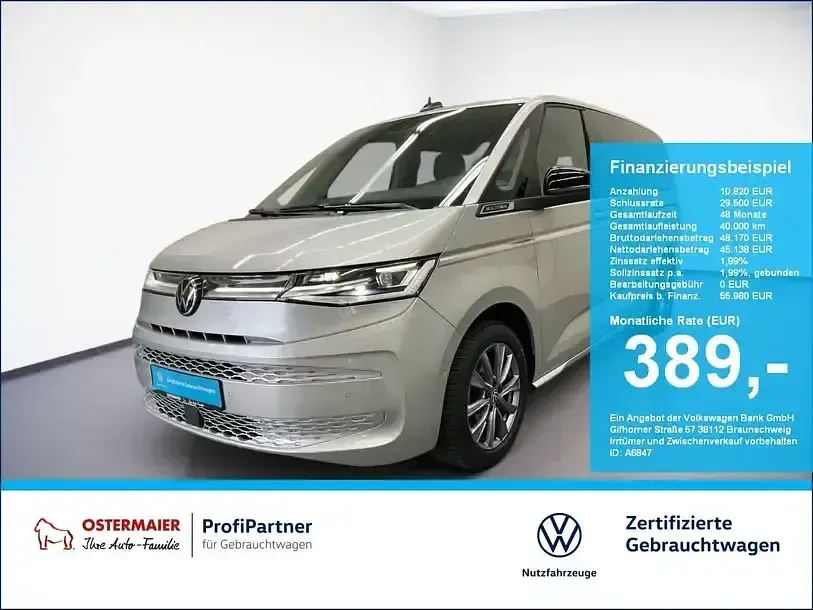 Usata VW Multivan Style 150 CV (110 kW) 2024 Argento Monovolume