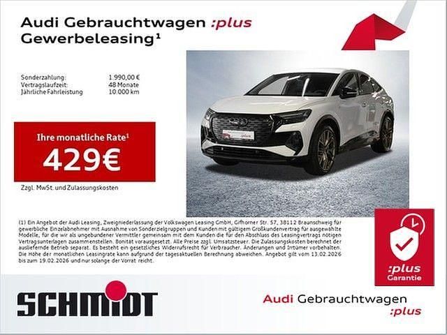 Gebraucht Audi Q4 Sportback e-tron S-Line 250 kW (340 PS) 2025 Gletscherweiß metallic SUV