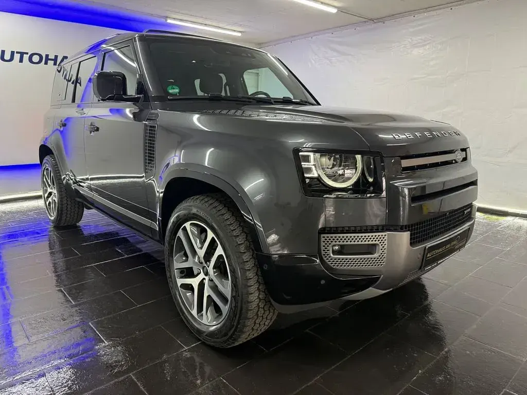 Gebraucht Land Rover Defender HSE Dynamic 300 PS (220 kW) 2023 Carpathian grey metallic SUV