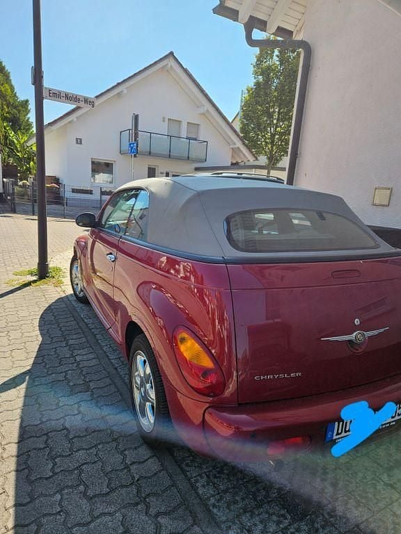 Rot Gebraucht 2005 Chrysler PT Cruiser Limited Cabrio | 2.500 € (Superpreis) - Bild 1/3