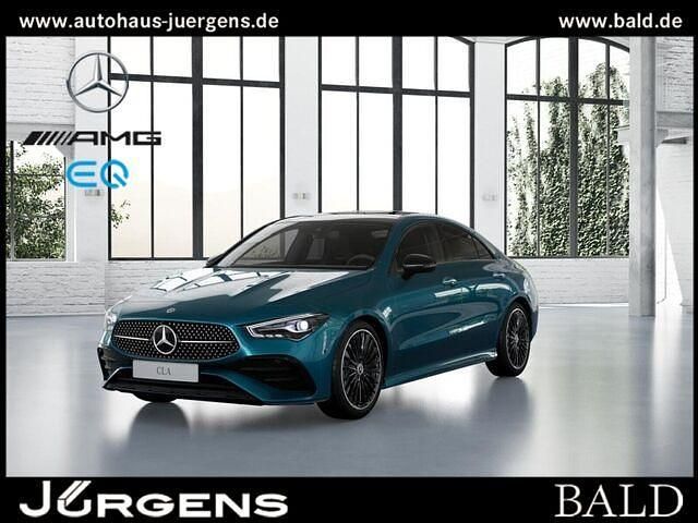 Gebraucht Mercedes CLA250e AMG 163 PS (119 kW) 2023 Blau metalliclack hyperblau Coupé
