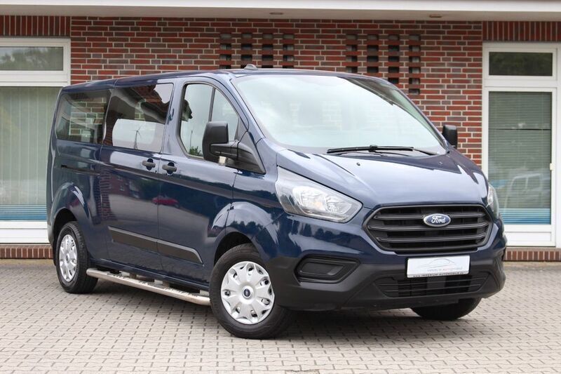 Blau Gebraucht 2021 Ford Transit Custom Van / Kleinbus | 22.890 € (Teuer) - Bild 1/4