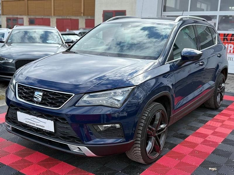 Gebraucht Seat Ateca XCELLENCE 150 PS (110 kW) 2017 Mediterranean blue SUV