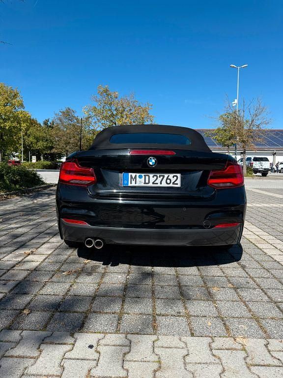 Gebraucht BMW 220 M Sport 184 PS (135 kW) 2018 Schwarz Cabrio
