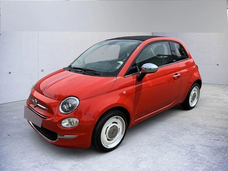 Orange Gebraucht 2018 Fiat 500C Cabrio | 15.789 € - Bild 1/4