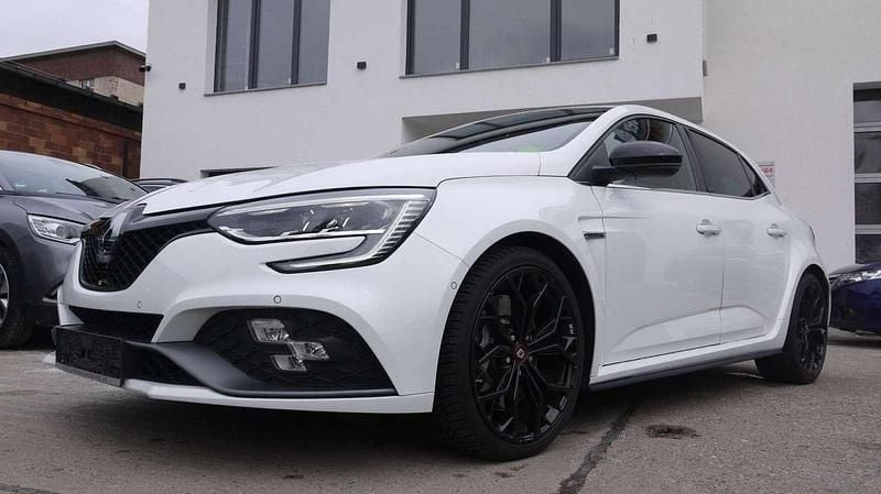 Weiss "nacre" Gebraucht 2022 Renault Mégane Coupé R.S. Coupé | 31.999 € - Bild 1/4