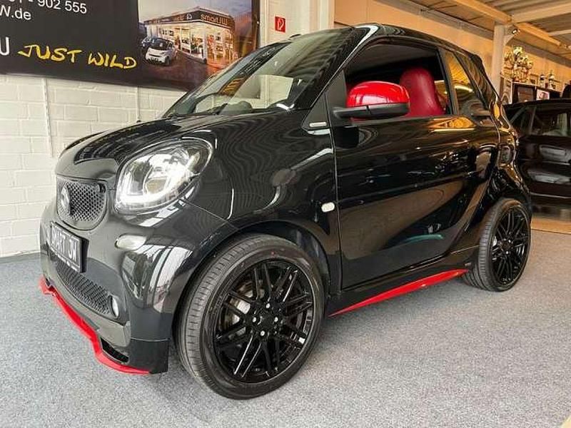 Gebraucht Smart ForTwo Cabrio Brabus 109 PS (80 kW) 2017 Schwarz Cabrio