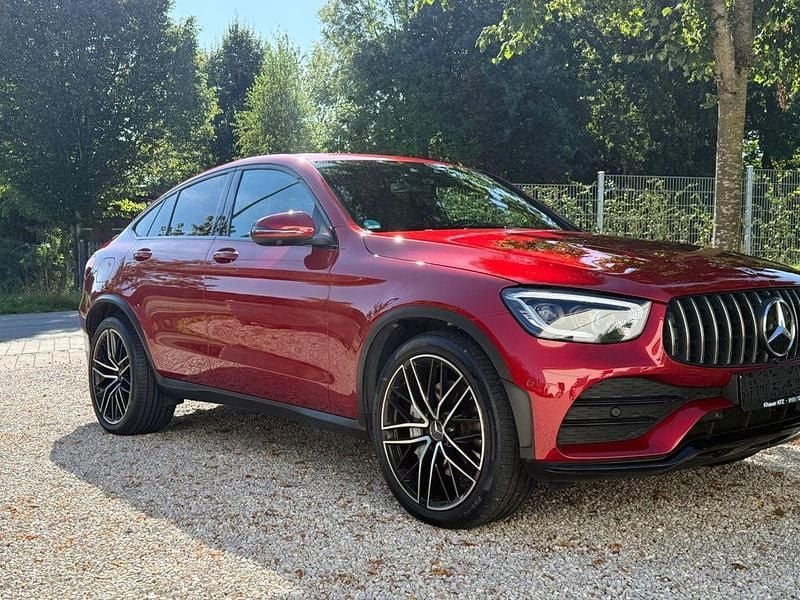 Rot Gebraucht 2020 Mercedes GLC43 AMG AMG Coupé | 44.500 € (Fairer Preis) - Bild 1/4