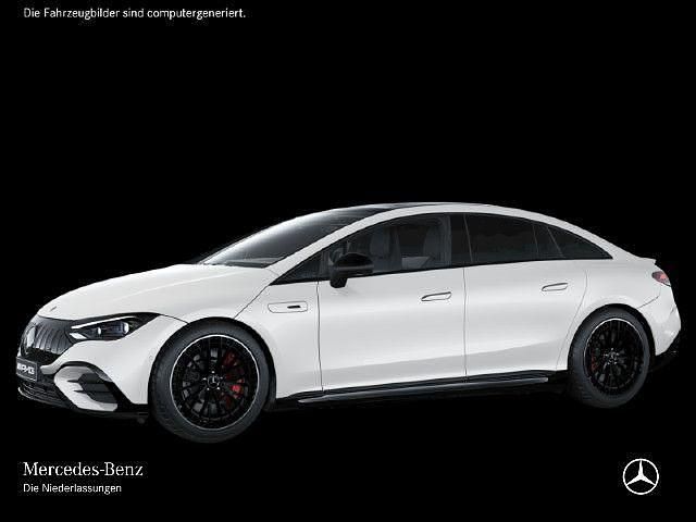Weiß Gebraucht 2023 Mercedes EQE AMG 53 AMG Line Premium Plus Limousine | 73.990 € (Etwas zu teuer) - Bild 1/4