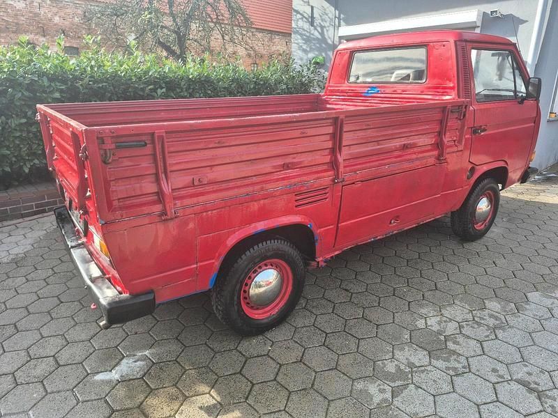 Brugt VW T3 57 HK (41 kW) 1989 Rød Van