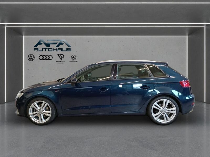 Gebraucht Audi A3 Sportback S-Line 190 PS (139 kW) 2017 Blau Kleinwagen