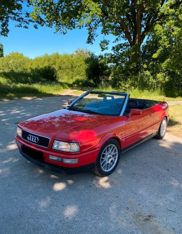 Rot Gebraucht 1992 Audi Cabriolet Cabrio | 13.000 € - Bild 1/4