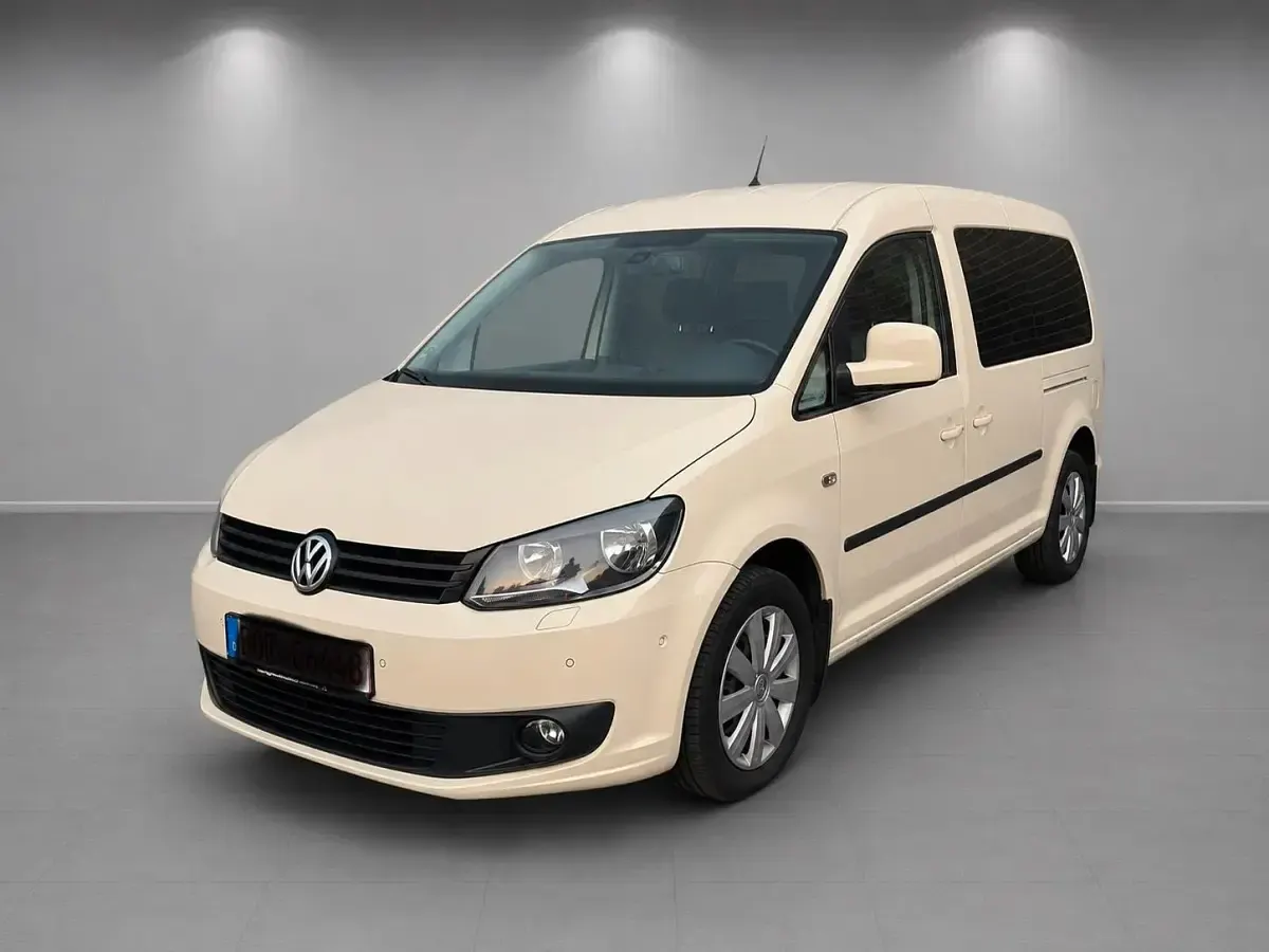 Gebraucht VW Caddy Maxi Comfortline 102 PS (75 kW) 2013 Beige Van / Kleinbus