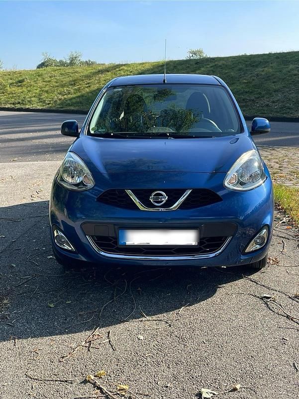 Gebraucht Nissan Micra 80 PS (58 kW) 2016 Blau Kleinwagen
