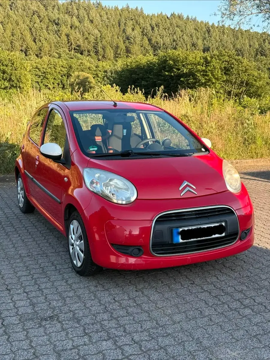 Gebraucht Citroën C1 68 PS (50 kW) 2010 Rot Kleinwagen