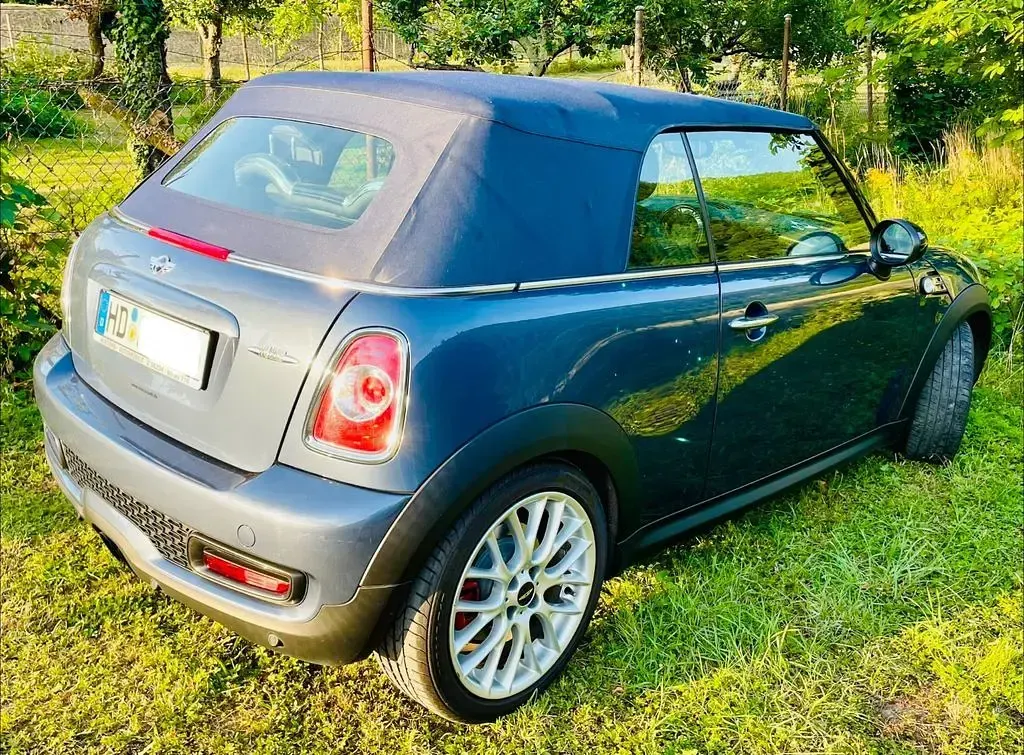 Gebraucht Mini John Cooper Works Cabriolet 211 PS (155 kW) 2011 Blau Cabrio