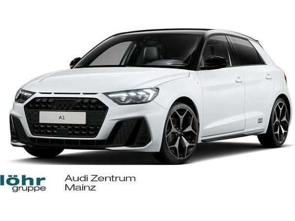Weiß (gletscherweiß metallic) Neu 2025 Audi A1 Sportback S-Line Kleinwagen | 33.480 € (Etwas zu teuer) - Bild 1/4