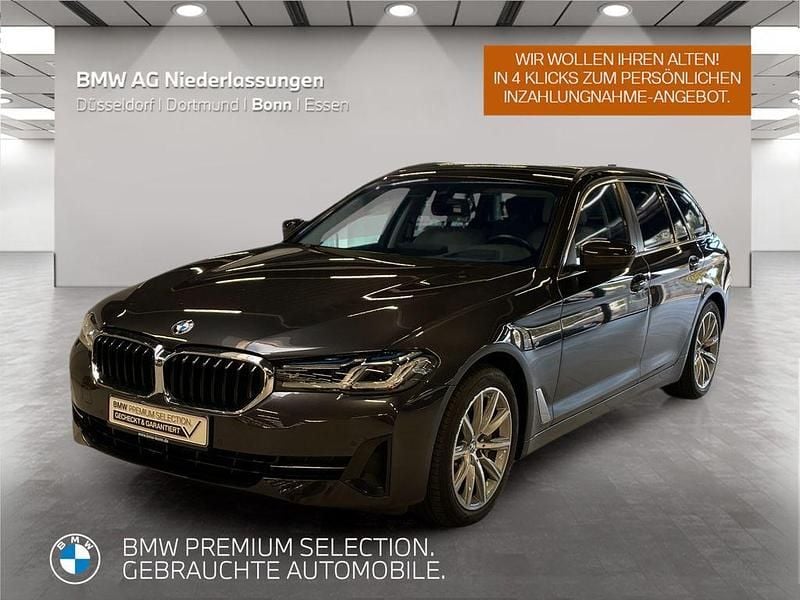 Grau Gebraucht 2022 BMW 530 Sport Line Kombi | 36.999 € (Superpreis) - Bild 1/4