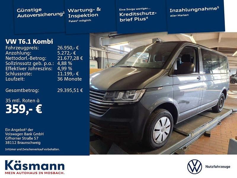 Grau Gebraucht 2021 VW T6.1 Van | 26.950 € (Fairer Preis) - Bild 1/4