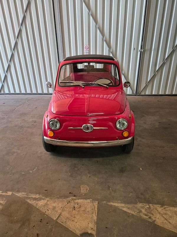 Rot Gebraucht 1971 Fiat 500L Van / Kleinbus | 10.500 € - Bild 1/4