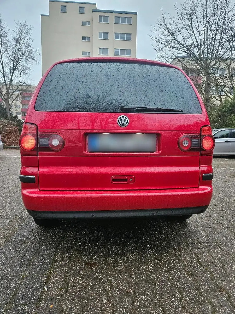 Gebraucht VW Sharan 140 PS (102 kW) 2008 Rot Van / Kleinbus