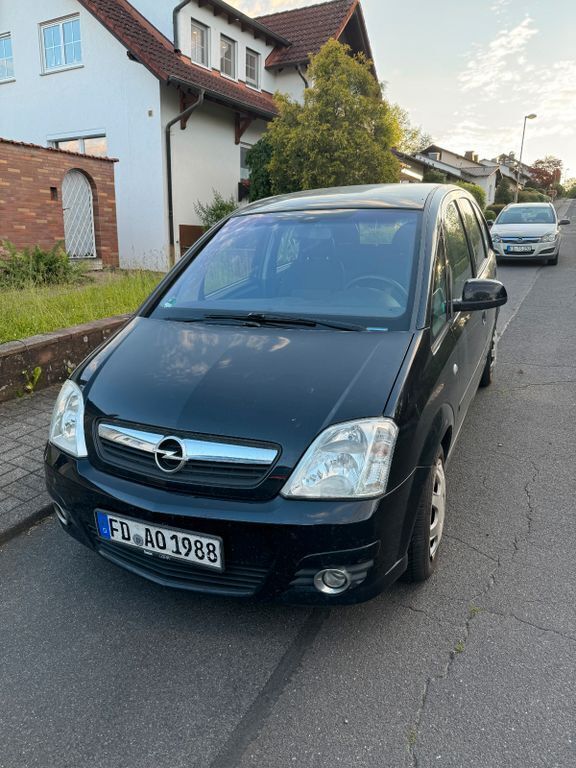 Schwarz Gebraucht 2006 Opel Meriva Van / Kleinbus | 900 € (Superpreis) - Bild 1/4