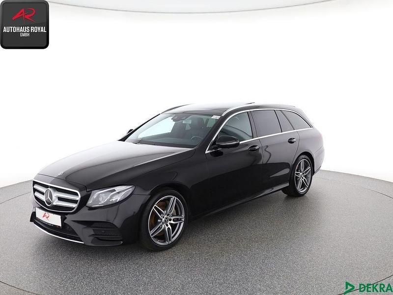 Schwarz Gebraucht 2020 Mercedes E400 AMG Limousine | 37.680 € (Superpreis) - Bild 1/4
