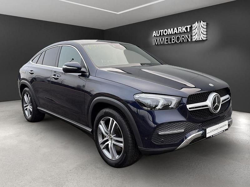 Blau Gebraucht 2022 Mercedes GLE350 Coupé | 60.950 € (Guter Preis) - Bild 1/4