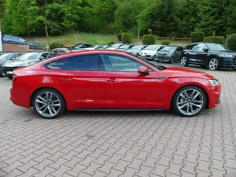 Gebraucht Audi A5 S-Line 190 PS (139 kW) 2018 Tangorot metallic (metallic) Coupé