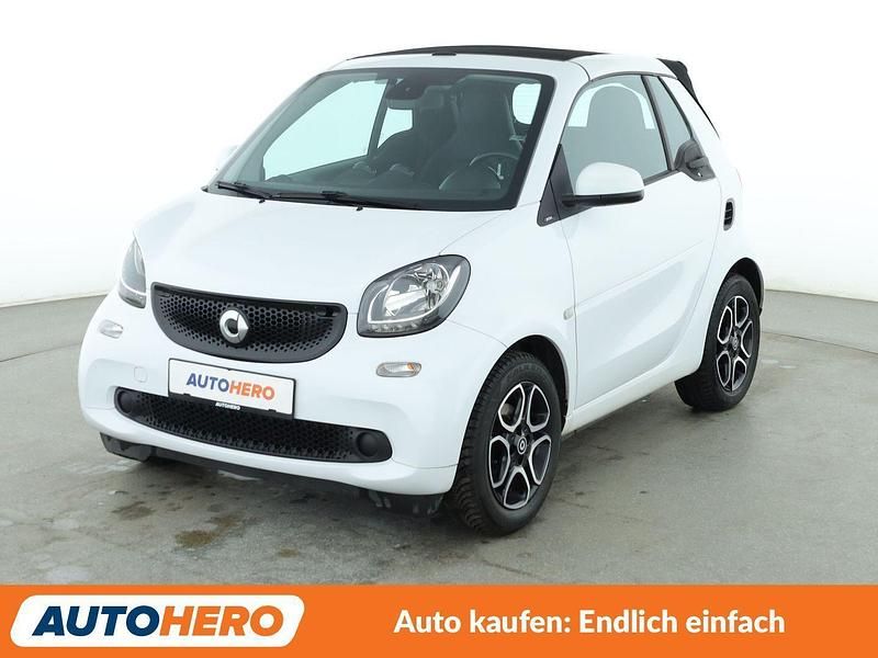 Gebraucht Smart ForTwo Cabrio Basis 71 PS (52 kW) 2016 Weiß Cabrio