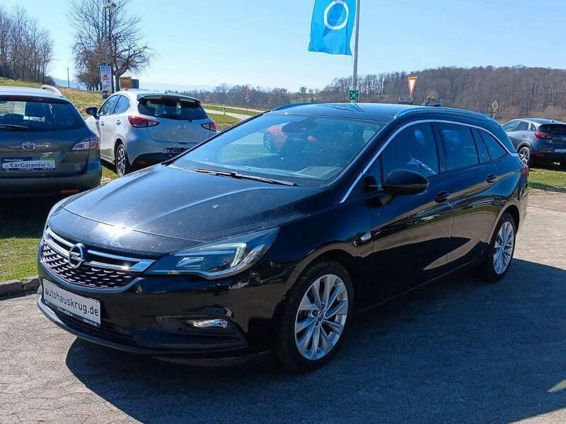 Schwarz Gebraucht 2018 Opel Astra Kombi | 11.500 € - Bild 1/4