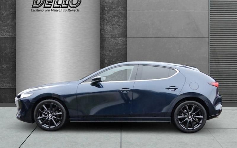 Neu Mazda 3 Exclusive-Line 186 PS (136 kW) 2025 Blau Limousine