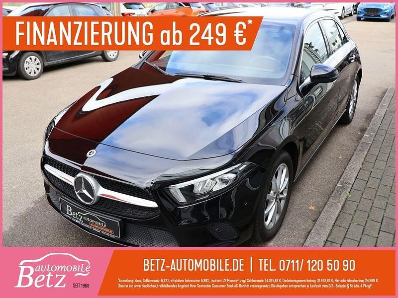 Schwarz Gebraucht 2021 Mercedes A250 Progressive Limousine | 24.490 € (Fairer Preis) - Bild 1/4