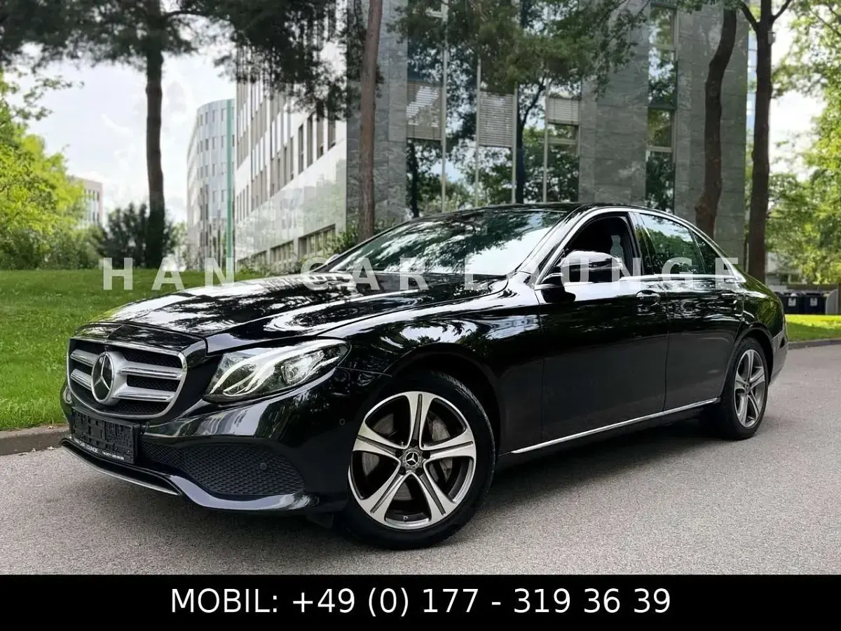 Gebraucht Mercedes E350 258 PS (189 kW) 2017 Obsidianschwarz Limousine