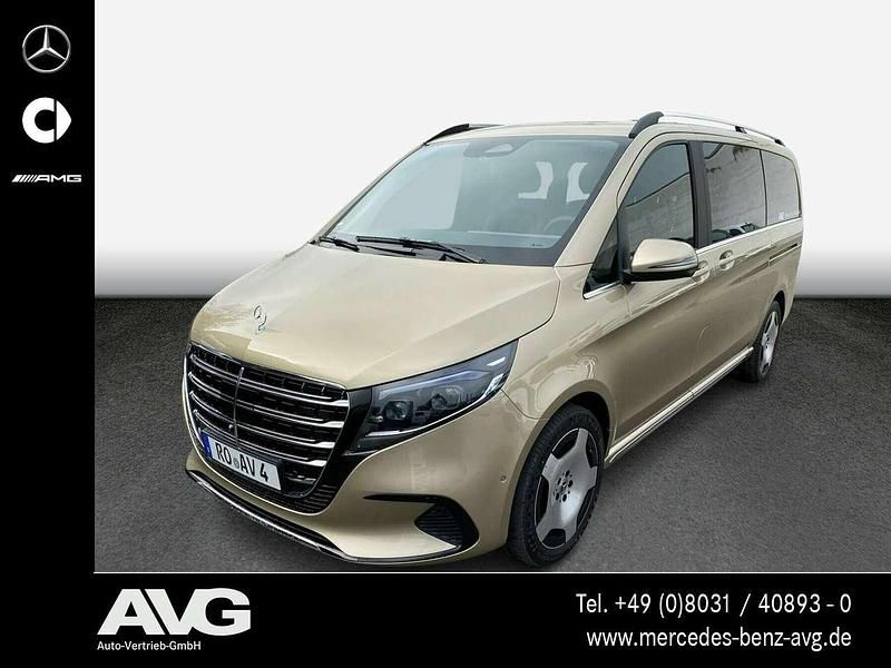 Kalaharigold met. Gebraucht 2024 Mercedes V300 Exclusive Van / Kleinbus | 96.700 € - Bild 1/4