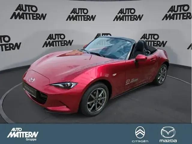 Rot Neu 2025 Mazda MX5 Exclusive-Line Cabrio | 29.989 € - Bild 1/4