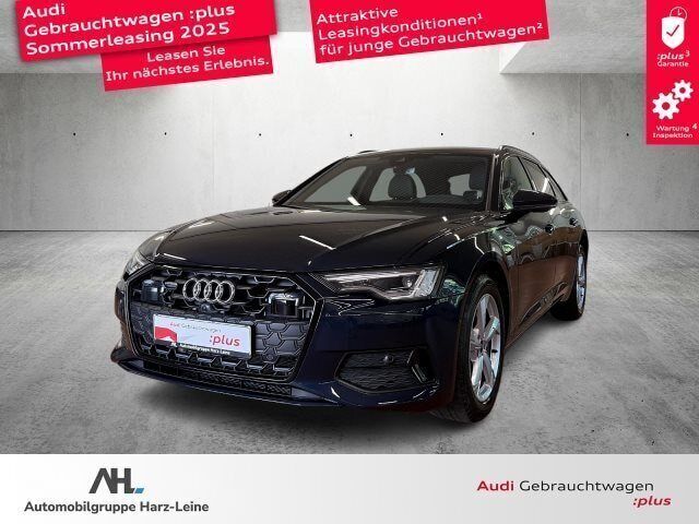 Blau Gebraucht 2024 Audi A6 Advanced Kombi | 50.420 € - Bild 1/3