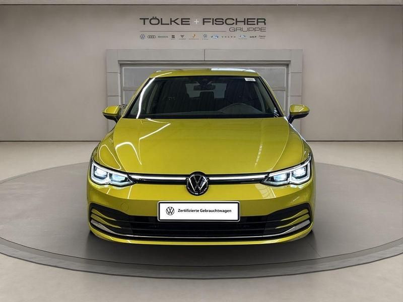 Gebraucht VW Golf VII Style 150 PS (110 kW) 2021 Limonen gelb (metallic) Kleinwagen