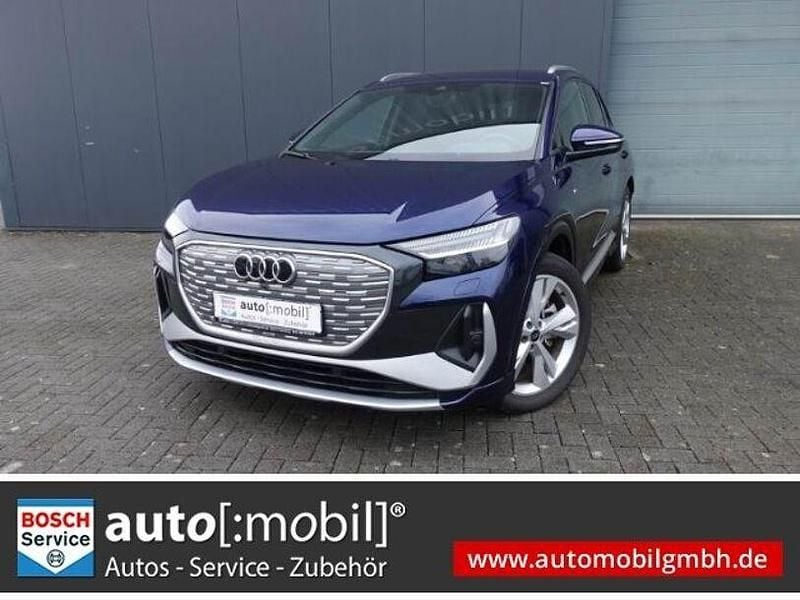 Gebraucht Audi Q4 e-tron S-Line 210 kW (286 PS) 2024 Blau SUV