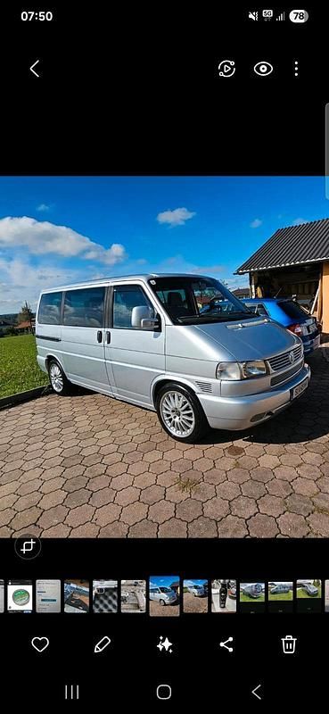 Silber Gebraucht 2001 VW T4 Van | 8.600 € (Fairer Preis) - Bild 1/4